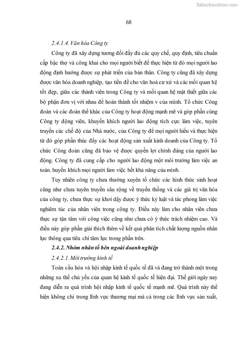 Luận văn thạc sĩ kinh tế Nâng cao chất lượng nhân lực tại Công ty Cổ phần Xây dựng số 1 Hà Nội - 7 Trang 76