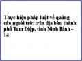 Thực hiện pháp luật về quảng cáo ngoài trời trên địa bàn thành phố Tam Điệp, tỉnh Ninh Bình - 14