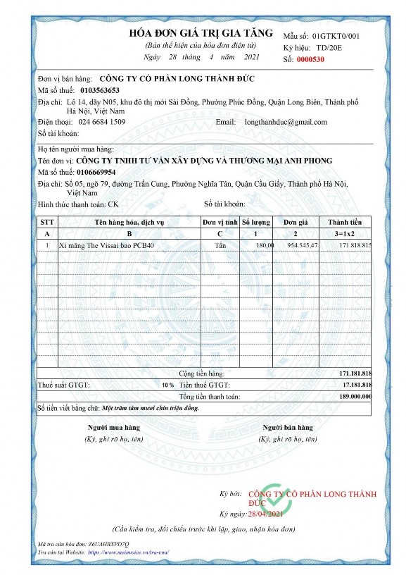 CTY TNHH TƯ VẤN XD VÀ TM ANH PHONG CỘNG HOÀ XÃ HỘI CHỦ NGHĨA VIỆT NAM Dự án 1