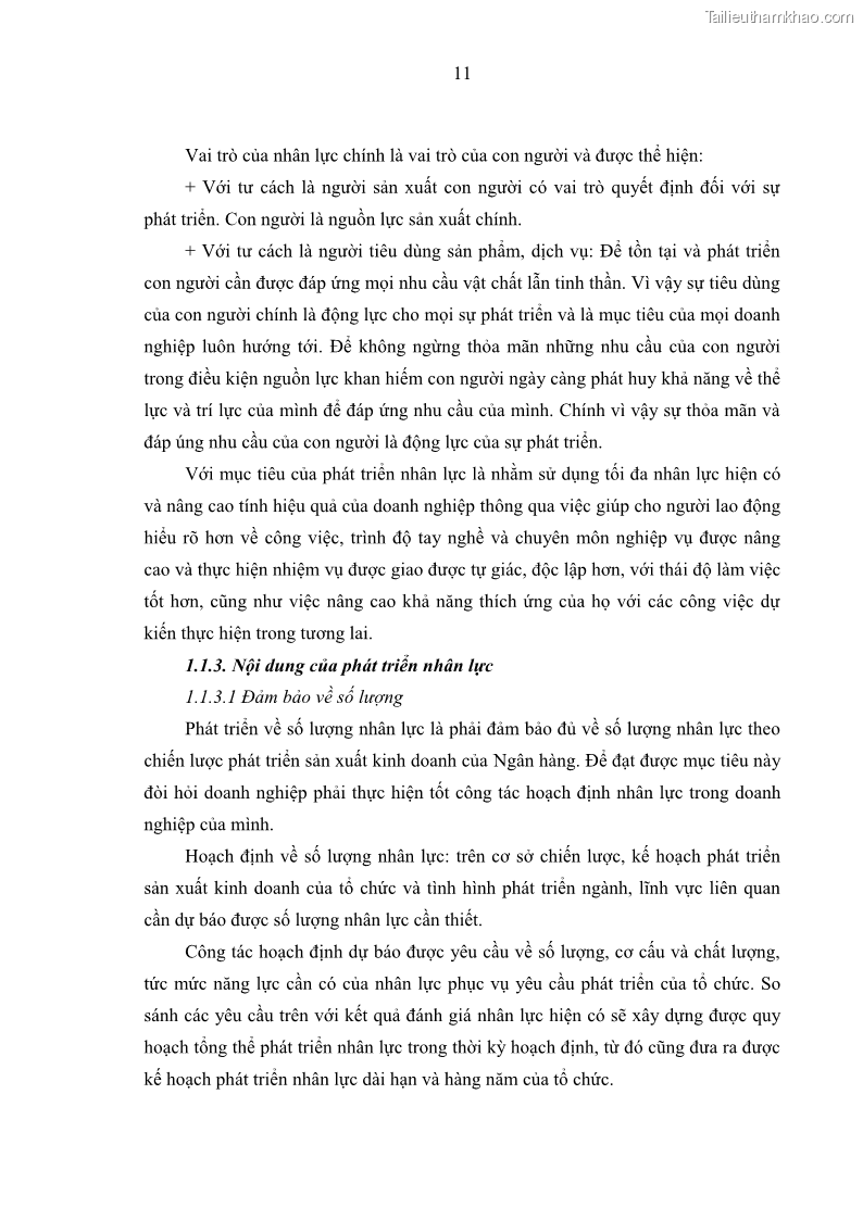 Luận văn thạc sĩ kinh tế Phát triển nhân lực tại Ngân hàng TMCP Quân đội MB - 2 Trang 19