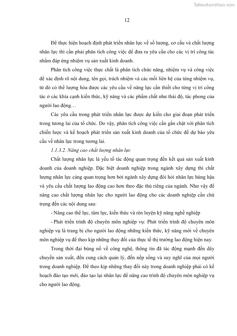 Luận văn thạc sĩ kinh tế Phát triển nhân lực tại Ngân hàng TMCP Quân đội MB - 2 Trang 20