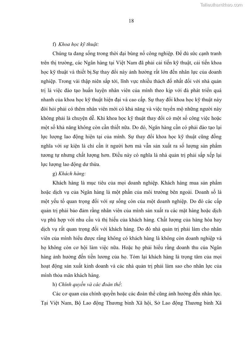 Luận văn thạc sĩ kinh tế Phát triển nhân lực tại Ngân hàng TMCP Quân đội MB - 3 Trang 26