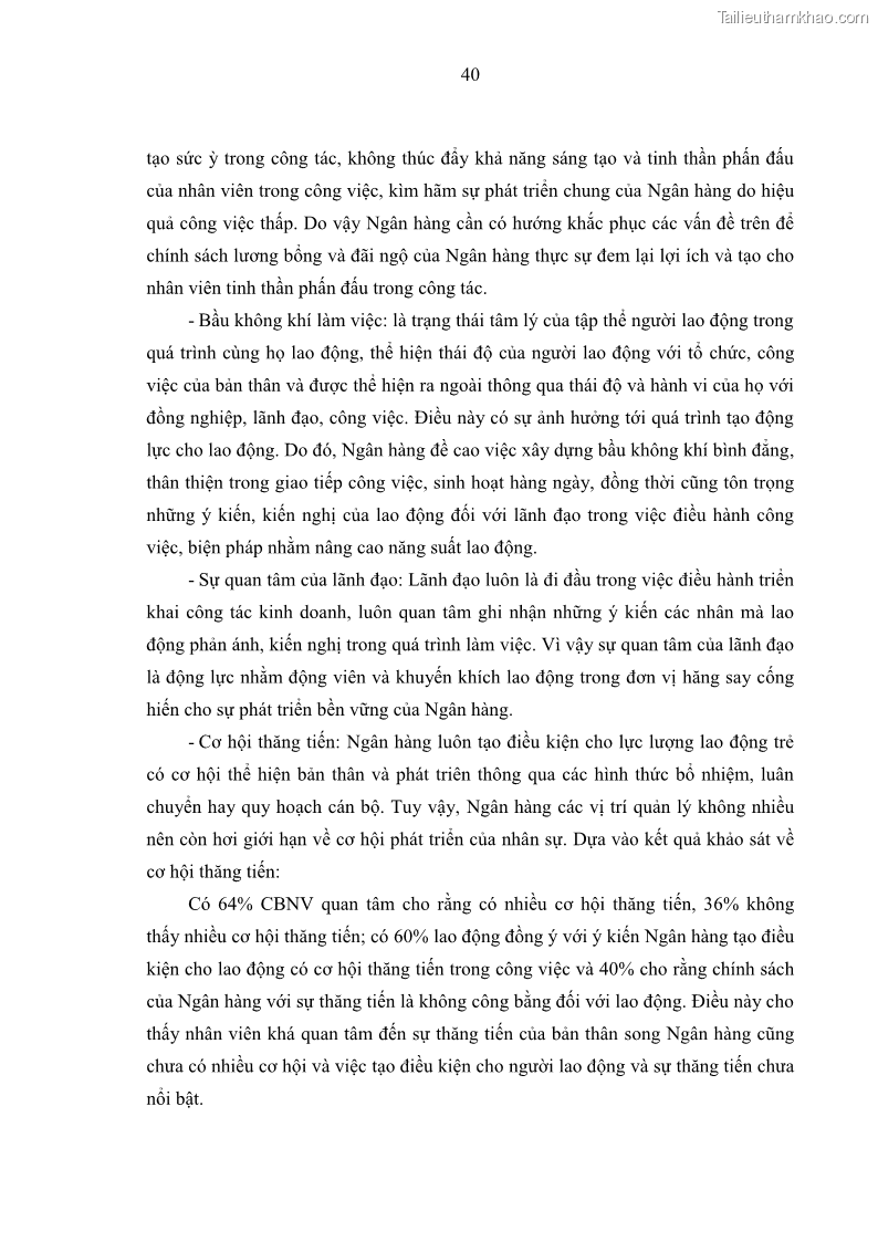Luận văn thạc sĩ kinh tế Phát triển nhân lực tại Ngân hàng TMCP Quân đội MB - 4 Trang 48