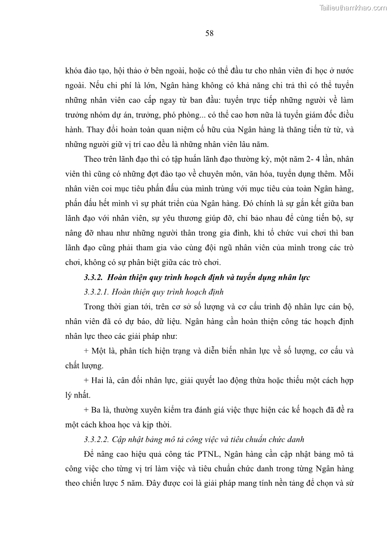 Luận văn thạc sĩ kinh tế Phát triển nhân lực tại Ngân hàng TMCP Quân đội MB - 6 Trang 66