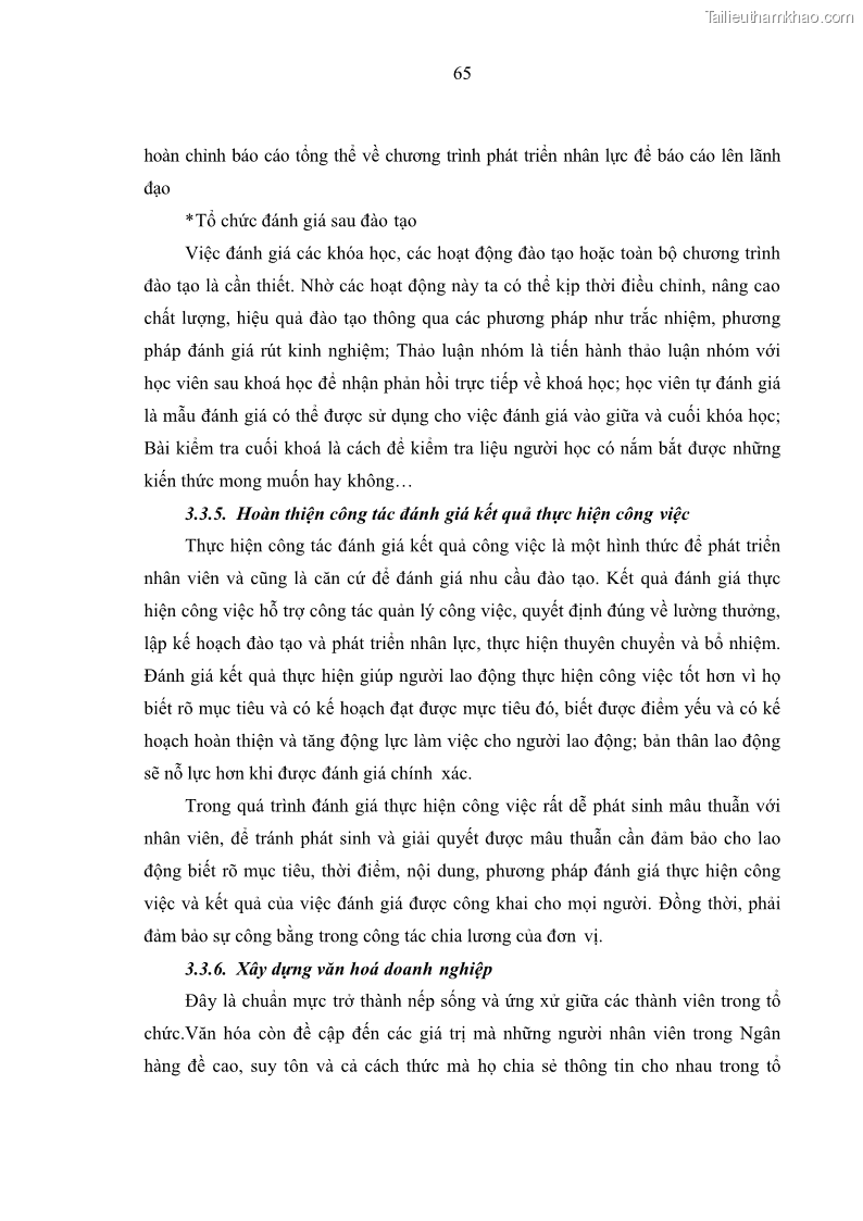 Luận văn thạc sĩ kinh tế Phát triển nhân lực tại Ngân hàng TMCP Quân đội MB - 7 Trang 73