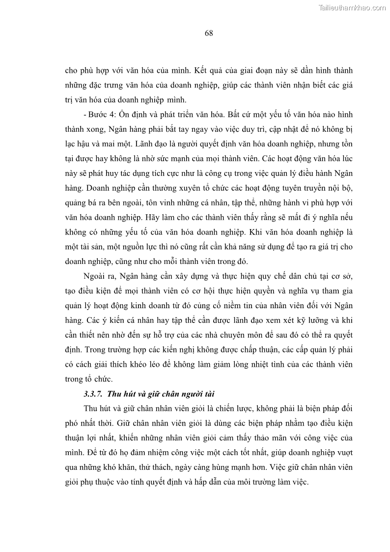 Luận văn thạc sĩ kinh tế Phát triển nhân lực tại Ngân hàng TMCP Quân đội MB - 7 Trang 76