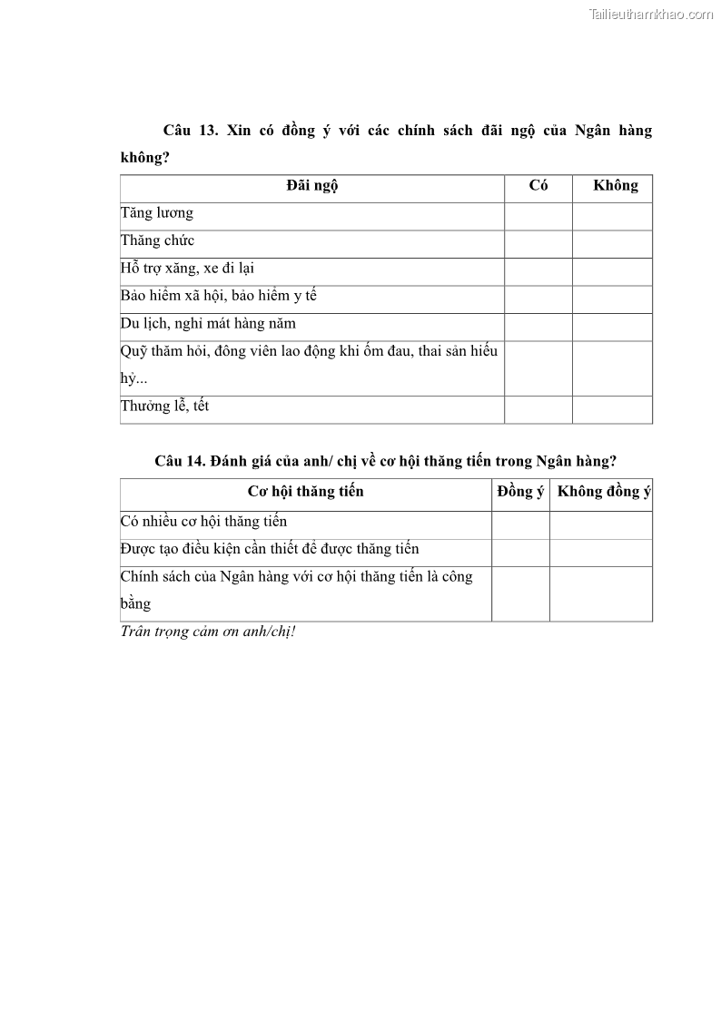 Luận văn thạc sĩ kinh tế Phát triển nhân lực tại Ngân hàng TMCP Quân đội MB - 8 Trang 85