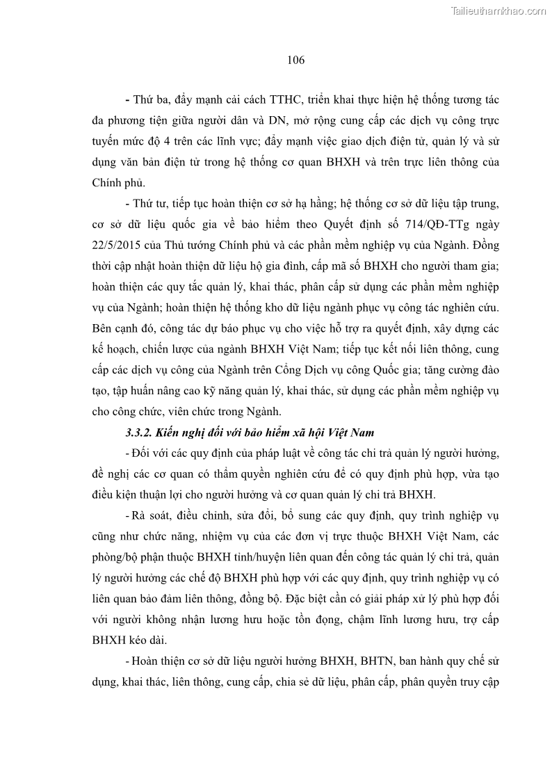 Luận văn thạc sĩ kinh tế Quản lý chi bảo hiểm xã hội tại Tỉnh Nghệ An - 10 Trang 116
