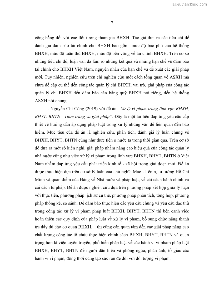 Luận văn thạc sĩ kinh tế Quản lý chi bảo hiểm xã hội tại Tỉnh Nghệ An - 2 Trang 17