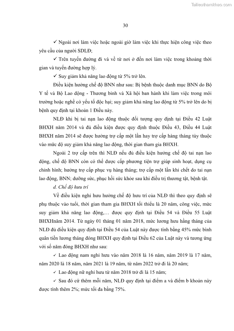 Luận văn thạc sĩ kinh tế Quản lý chi bảo hiểm xã hội tại Tỉnh Nghệ An - 4 Trang 40