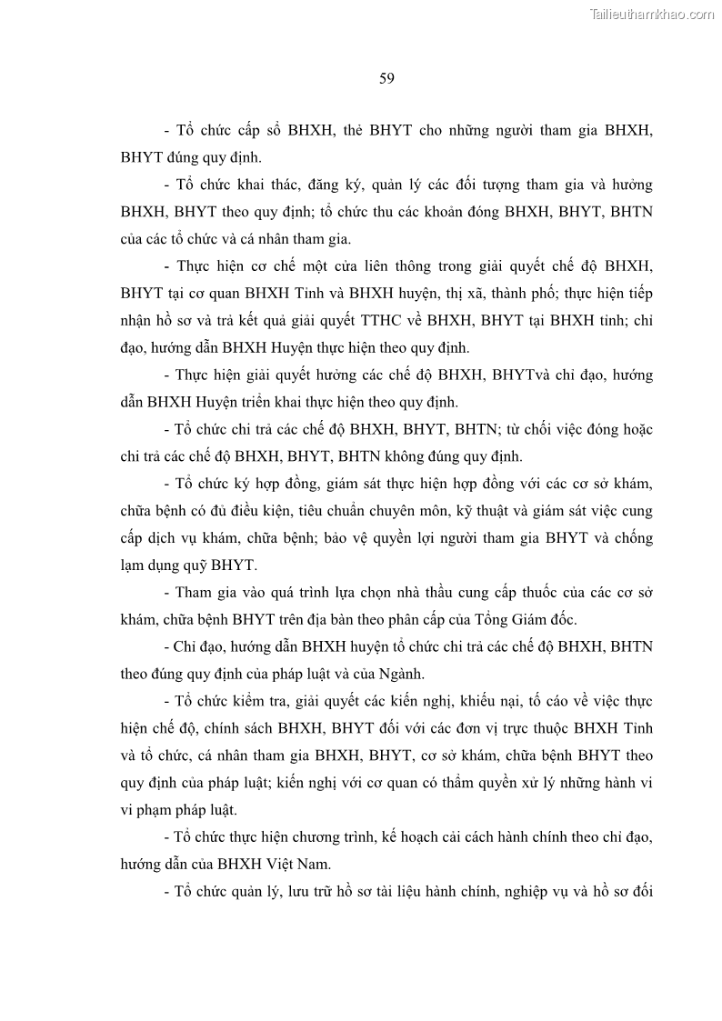 Luận văn thạc sĩ kinh tế Quản lý chi bảo hiểm xã hội tại Tỉnh Nghệ An - 6 Trang 69
