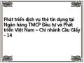 Phát triển dịch vụ thẻ tín dụng tại Ngân hàng TMCP Đầu tư và Phát triển Việt Nam – Chi nhánh Cầu Giấy - 14