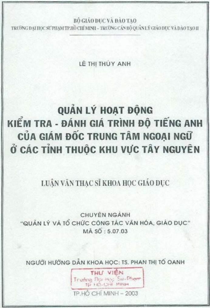 LỜI CẢM ƠN Với tình cảm chân thành tôi xin bày tỏ lòng biết ơn sâu 1