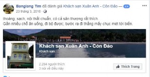 Khách sạn Xuân Anh nằm ở trung tâm thị trấn Côn Đảo Khách sạn được 1
