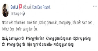 Hình 3 8 Cảnh quan và nhận xét của khách hàng về cơ sở lưu trú 3 2 3 Dịch 4