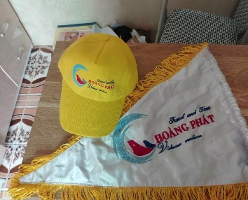 Logo và mũ cùng cờ của công ty năm 2020 3
