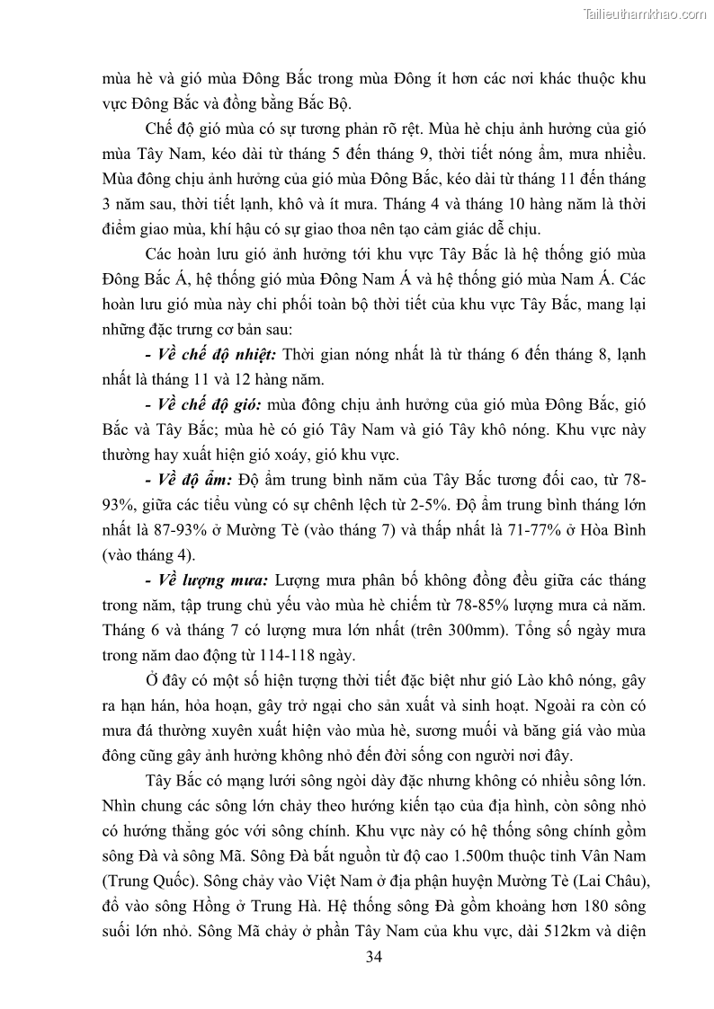 Khóa luận tốt nghiệp văn hóa du lịch Tìm hiểu loại hình du lịch phượt trong giới trẻ hiện nay – Khảo sát qua một số điểm du lịch tiêu biểu tại Tây Bắc - 3 Trang 34