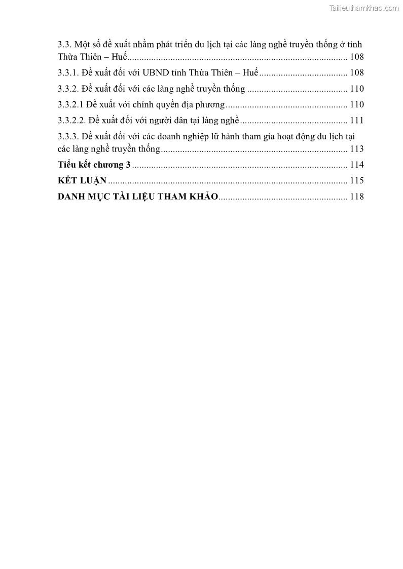 Khóa luận tốt nghiệp văn hóa du lịch Tìm hiểu một số làng nghề truyền thống tiêu biểu ở tỉnh Thừa Thiên – Huế phục vụ phát triển du lịch - 1 Trang 11