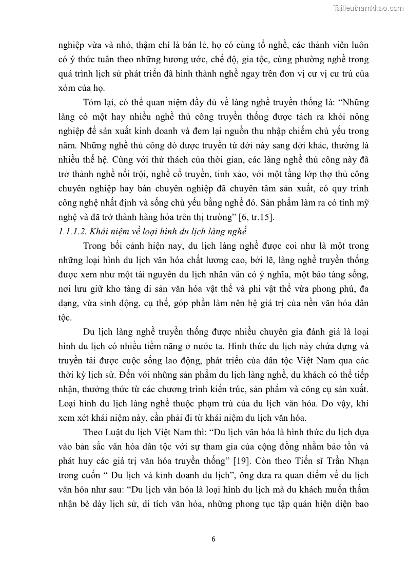 Khóa luận tốt nghiệp văn hóa du lịch Tìm hiểu một số làng nghề truyền thống tiêu biểu ở tỉnh Thừa Thiên – Huế phục vụ phát triển du lịch - 2 Trang 17