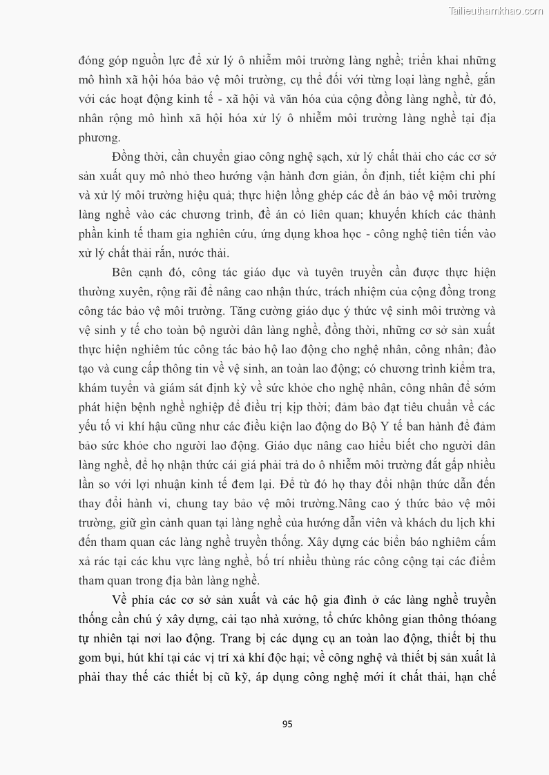 Khóa luận tốt nghiệp văn hóa du lịch Tìm hiểu một số làng nghề truyền thống tiêu biểu ở tỉnh Thừa Thiên – Huế phục vụ phát triển du lịch - 9 Trang 106