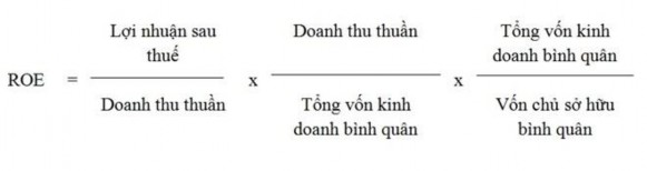 Hay Như vậy qua khai triển chỉ tiêu ROE có thể thấy chỉ tiêu này được cấu 1