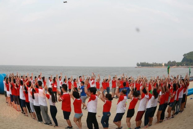 Nẵng Hình ảnh đồ chơi bóng hơi gậy hơi để làm các hoạt động Team building 7