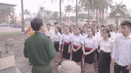 Thiếu tá Nguyễn Hữu Hoành phát biểu nhấn mạnh một số lưu ý trước khi tổ 8