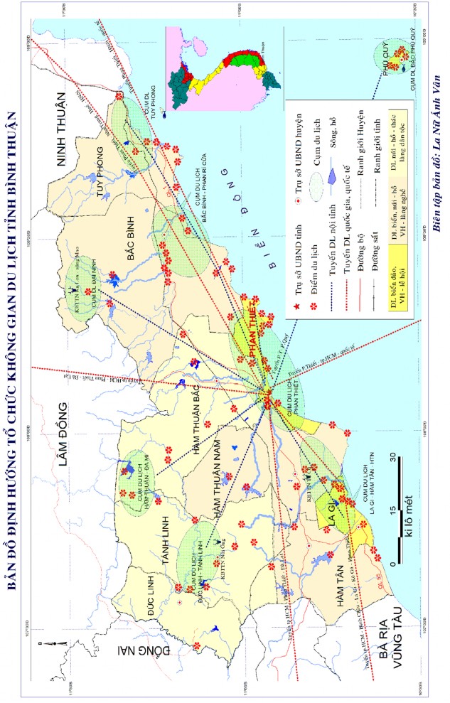  Định hướng phát triển du lịch theo lãnh thổ Bên cạnh việc đẩy mạnh 1