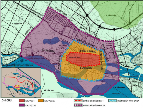 SốTT Khu vực khoanh vùng bảo vệ KVBV Khu vực I Khu vực IIA Khu vực IIB Tổng 3