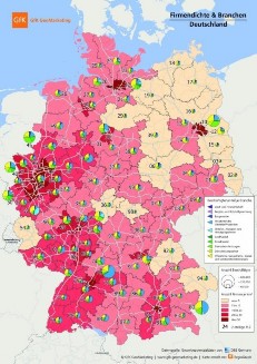 Nguồn Firmendichte und Branchen Deutschland http www gfk 1