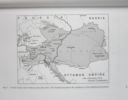 Lãnh thổ của Vương triều Habsburg sau Hội nghị Viên năm 1815 Nguồn Cole Laurence 3