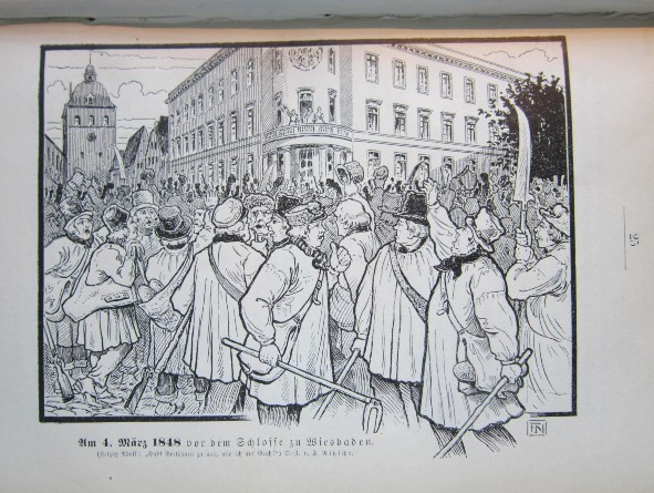 Nguồn Spielmann C 1899 Achtundvierziger Nassauer Chronik Darstellung der Ereignisse in 5