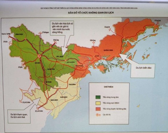Nguồn Quy hoạch tổng thể phát triển du lịch vùng đồng bằng sông Hồng và 2