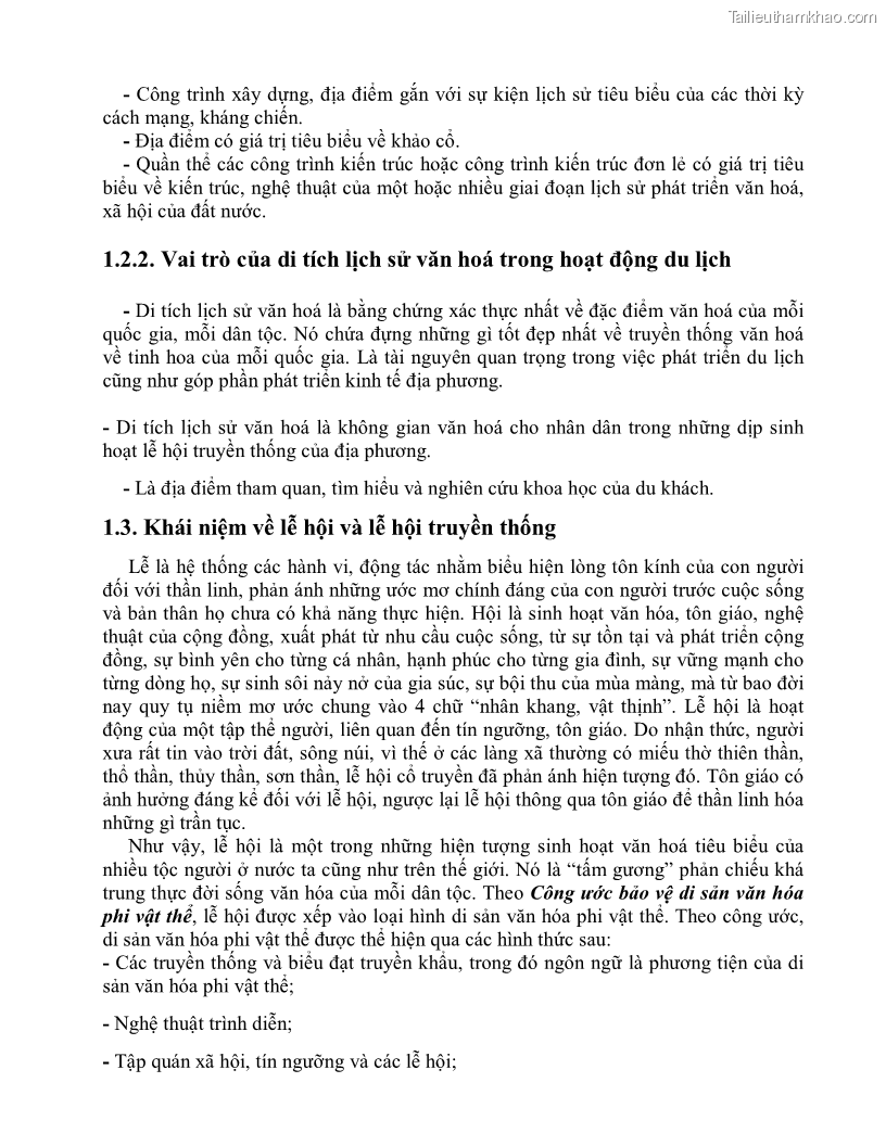 Khóa luận tốt nghiệp việt nam học Thực trạng và giải pháp khai thác lễ hội đền Nghè phục vụ du lịch tại thành phố Hải Phòng - 2 Trang 17