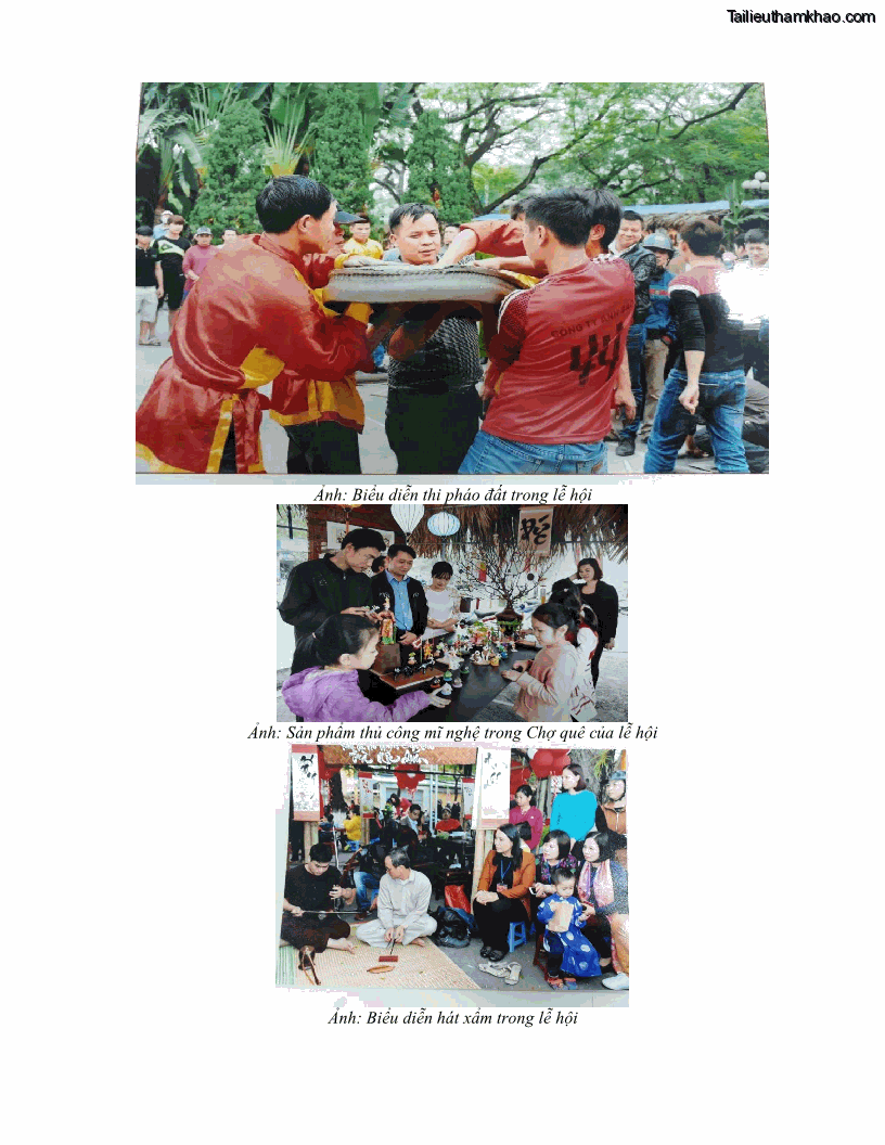 Khóa luận tốt nghiệp việt nam học Thực trạng và giải pháp khai thác lễ hội đền Nghè phục vụ du lịch tại thành phố Hải Phòng - 7 Trang 84