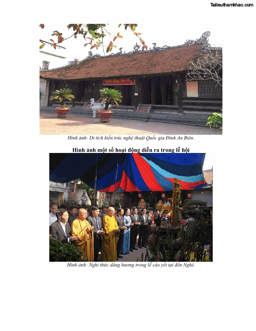 Khóa luận tốt nghiệp việt nam học Thực trạng và giải pháp khai thác lễ hội đền Nghè phục vụ du lịch tại thành phố Hải Phòng - 7 Trang 80