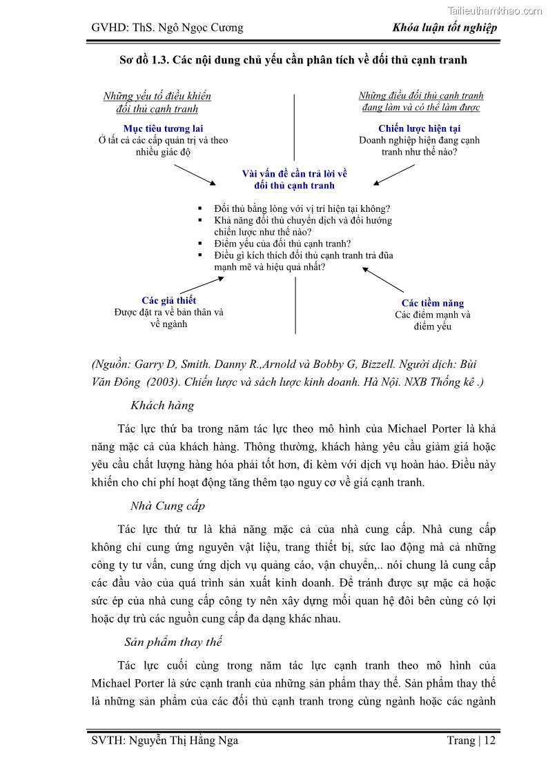 Khóa luận tốt nghiệp Xây dựng chiến lược kinh doanh đối với sản phẩm du lịch lữ hành tại Công ty Kỳ Nghỉ Việt giai đoạn 2012 - 2016 - 2 Trang 22