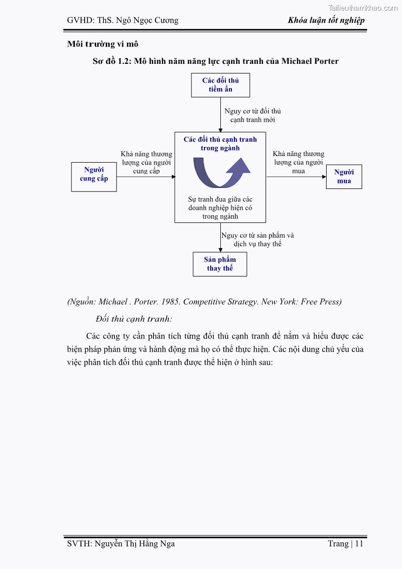 Khóa luận tốt nghiệp Xây dựng chiến lược kinh doanh đối với sản phẩm du lịch lữ hành tại Công ty Kỳ Nghỉ Việt giai đoạn 2012 - 2016 - 2 Trang 21