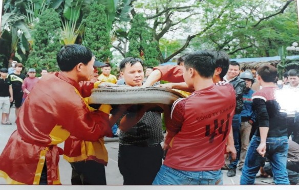 Ảnh Biểu diễn thi pháo đất trong lễ hội Ảnh Sản phẩm thủ công mĩ nghệ 7