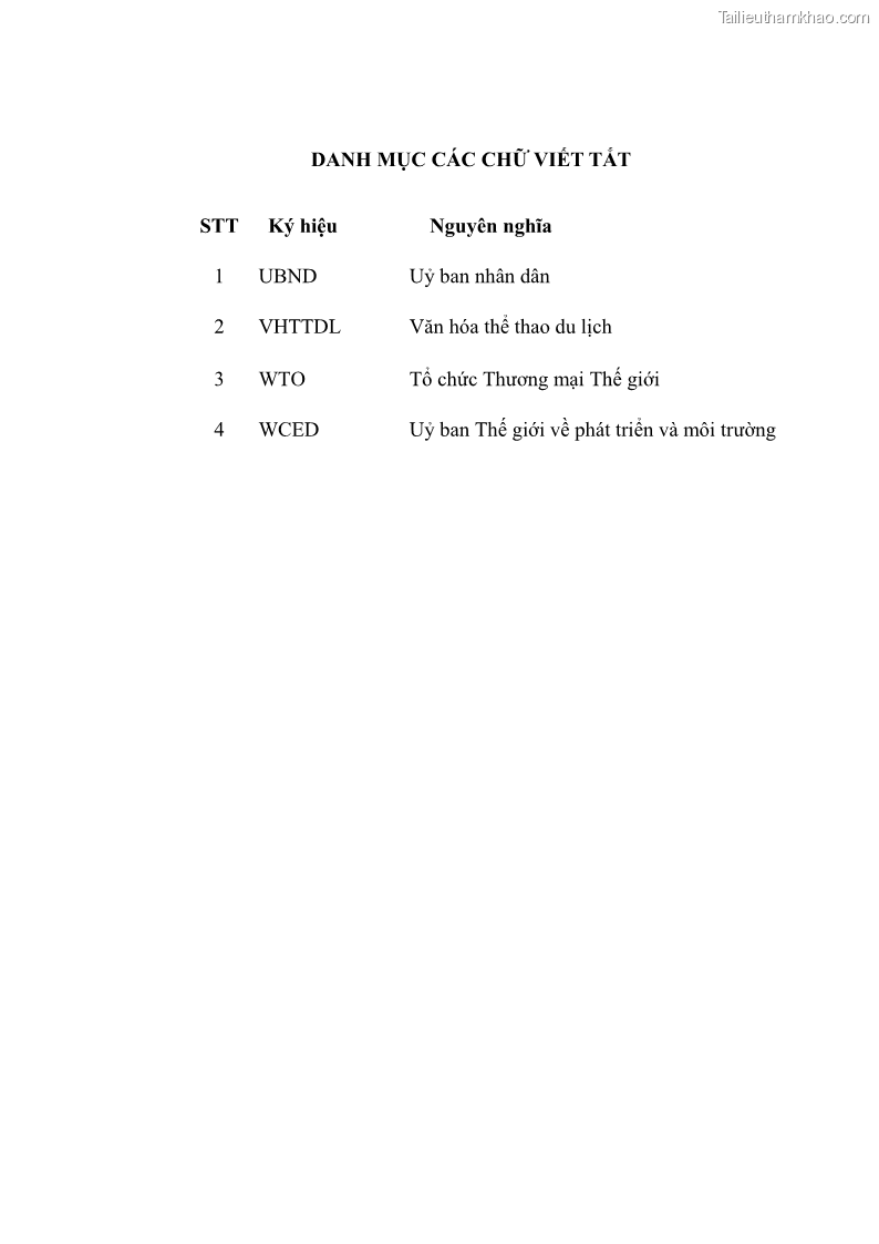 Luận văn thạc sĩ chính sách công Chính sách phát triển du lịch ở Sầm Sơn, tỉnh Thanh Hoá - 1 Trang 7