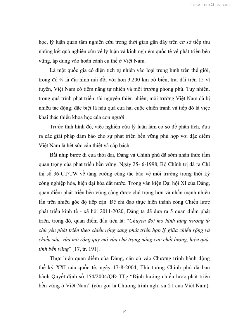 Luận văn thạc sĩ chính sách công Chính sách phát triển du lịch ở Sầm Sơn, tỉnh Thanh Hoá - 2 Trang 22