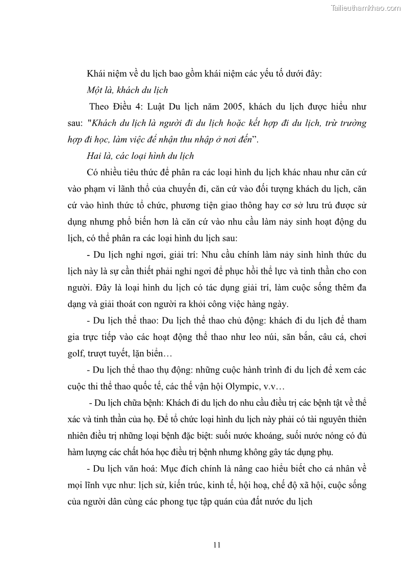 Luận văn thạc sĩ chính sách công Chính sách phát triển du lịch ở Sầm Sơn, tỉnh Thanh Hoá - 2 Trang 19
