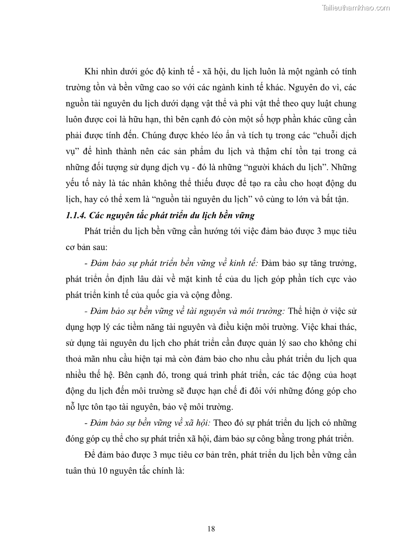 Luận văn thạc sĩ chính sách công Chính sách phát triển du lịch ở Sầm Sơn, tỉnh Thanh Hoá - 3 Trang 26