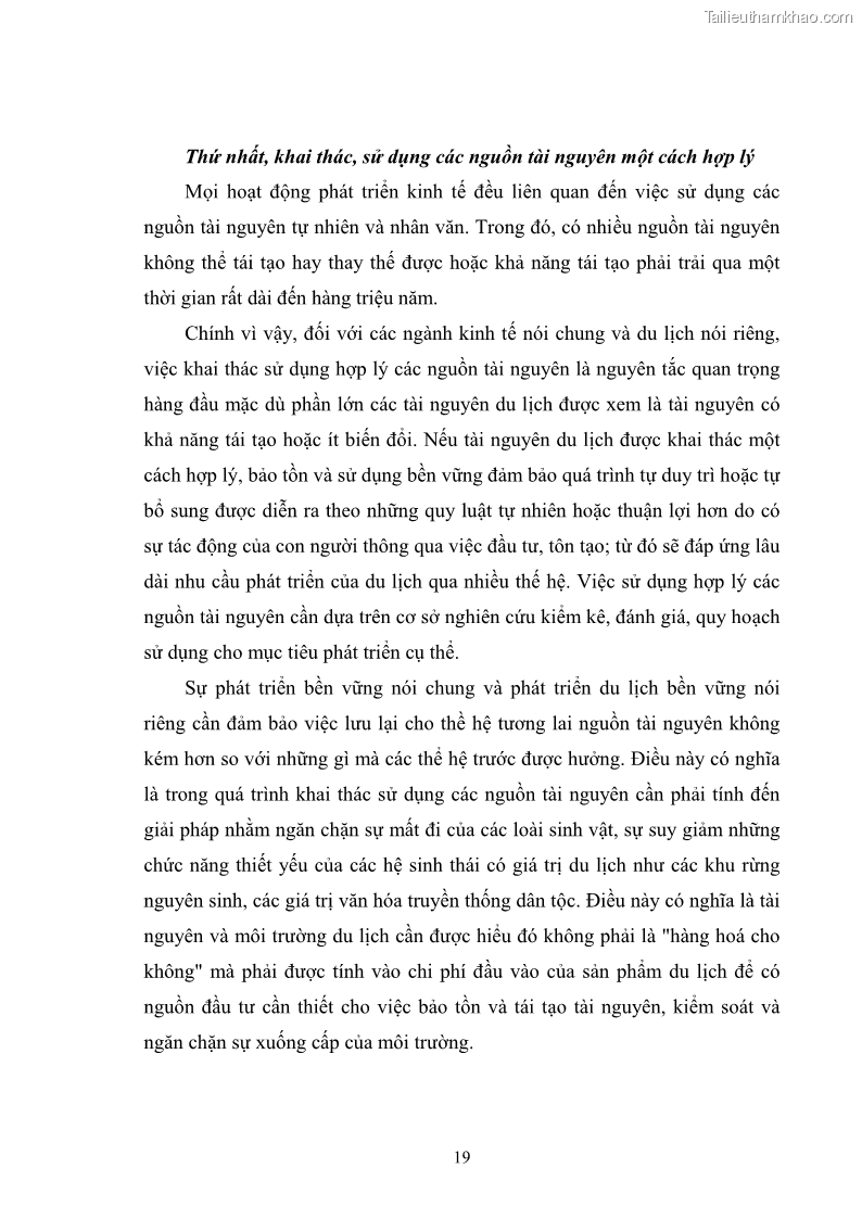 Luận văn thạc sĩ chính sách công Chính sách phát triển du lịch ở Sầm Sơn, tỉnh Thanh Hoá - 3 Trang 27