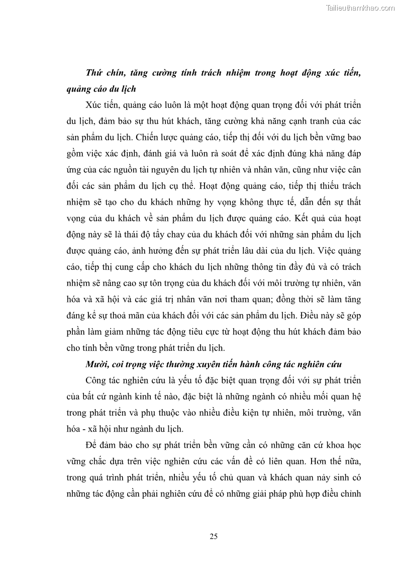 Luận văn thạc sĩ chính sách công Chính sách phát triển du lịch ở Sầm Sơn, tỉnh Thanh Hoá - 3 Trang 33