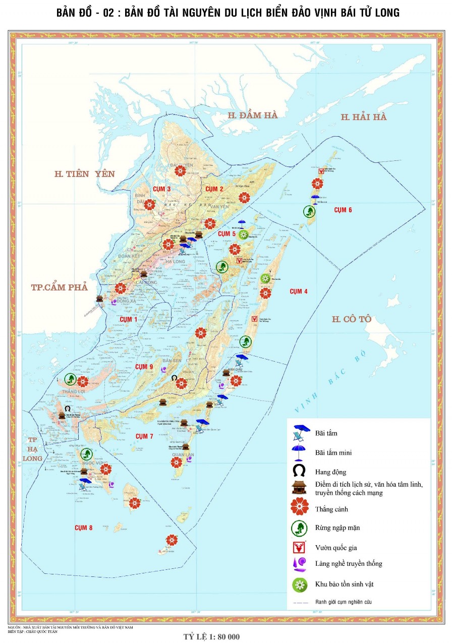 TL Cụm 9 2 2 3 2 2 TL DIỆN TÍCH DÂN SỐ CÁC ĐƠN VỊ HÀNH CHÍNH HUYỆN VÂN ĐỒN 2
