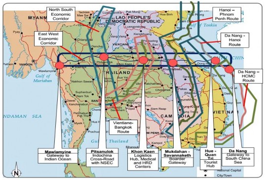 Hình 2 3 Hệ thống giao thông đường bộ trên HLKTĐT Nguồn Montague Lord 2009 63 1