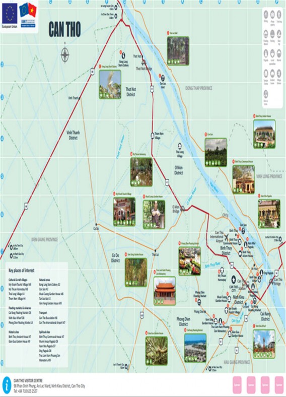 Ngộ phù hợp LOGO SLOGAN DU LỊCH THÀNH PHỐ CẦN THƠ BẢN ĐỒ DU LỊCH CẦN THƠ 2