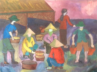 5 7 Tác phẩm Sinh hoạt Nguồn tác giả chụp 2016 5 8 Tác phẩm Làng nghề 7