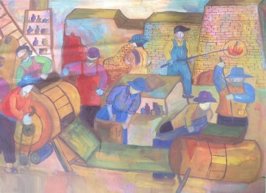 5 8 Tác phẩm Làng nghề Nguồn tác giả chụp 2016 5 9 Tác phẩm Cập bến 8